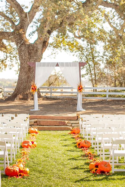 fall reception decor|outdoor fall wedding decoration ideas.